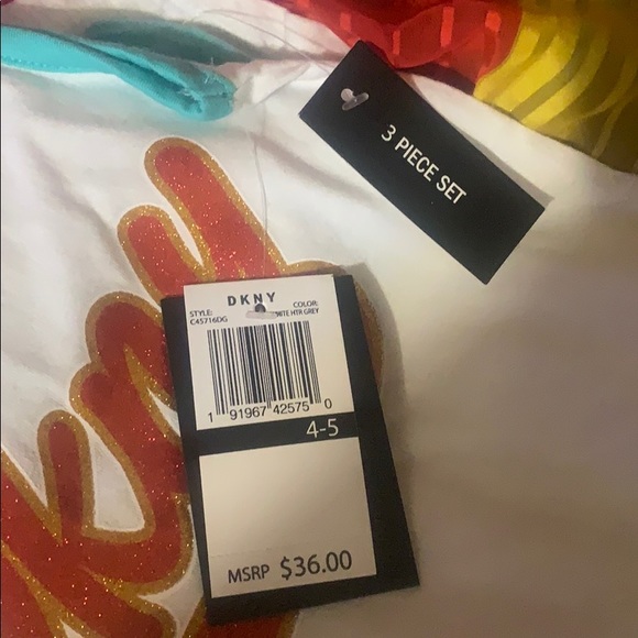 Girls DKNY 3pc Set - Picture 6 of 6